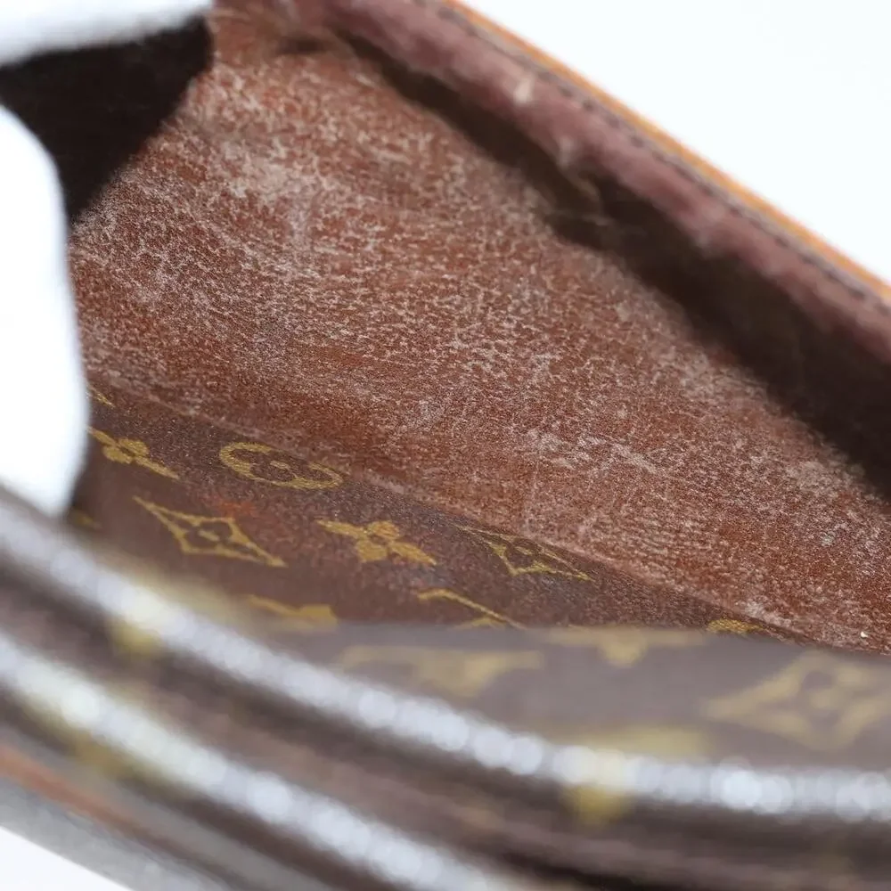 Louis Vuitton Monogram Compiegne 28 Clutch Bag Brown